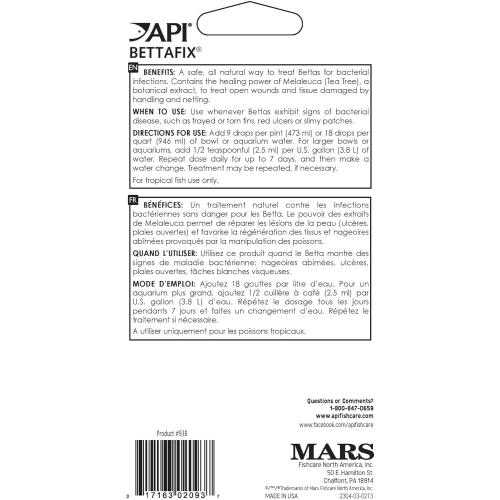 API Fish Meds BettaFix 1.7oz