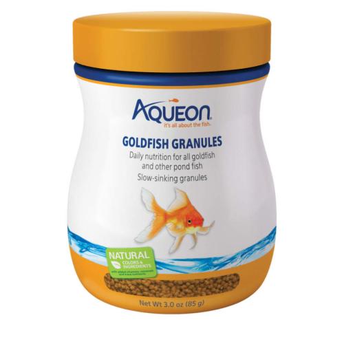 Aqueon Fish Food Goldfish Granules 3oz