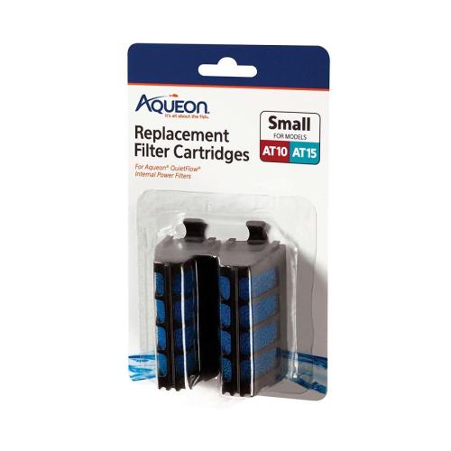 Aqueon Aquarium Supply Internal Filter Cartridge Small 2pk