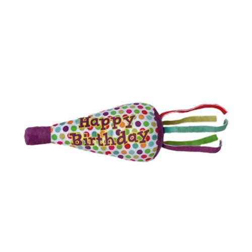 Petlou Dog Toy Birthday Noisemaker 8"