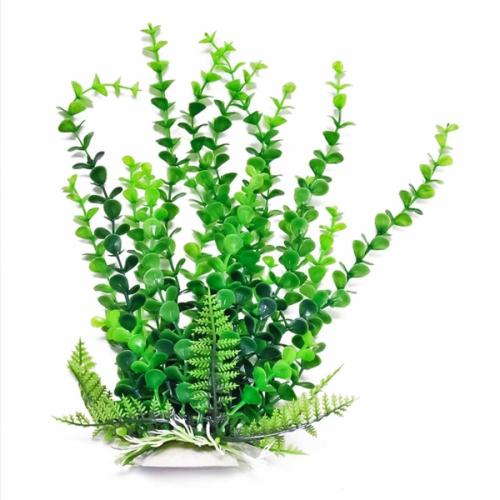 Aquatop Aquarium Decor Bacopa Plant Green 6"