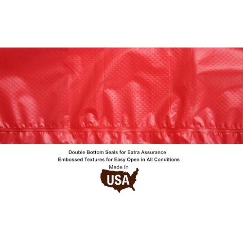 Five Star Pet Poop Bag Dispenser Red Paws