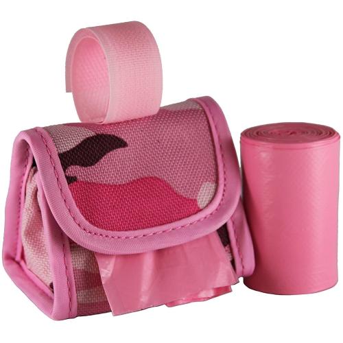 Five Star Pet Dog Supply Poop Bag Dispenser Pink Camo