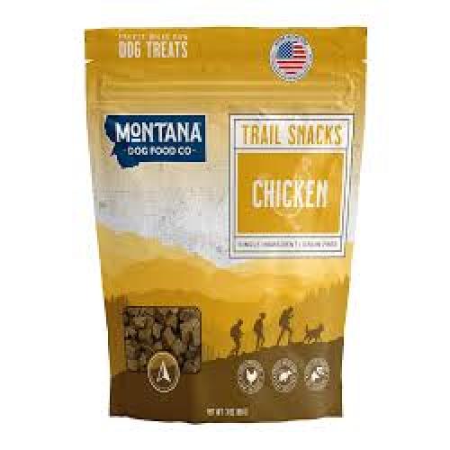 Montana Dog Treat Freeze-Drive Trail Snacks Chicken 3oz