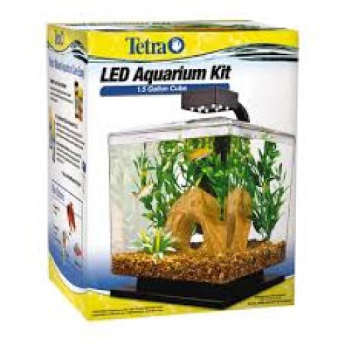  Tetra Aquarium Kit LED Cube 1.5gal