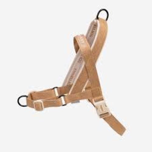 ZeeDog Naturals SofterWalk Anti-Pull Harness Dune Large