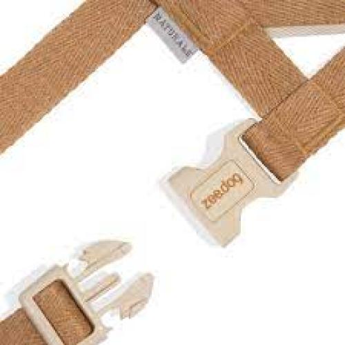 ZeeDog Naturals SofterWalk Anti-Pull Harness Dune Large