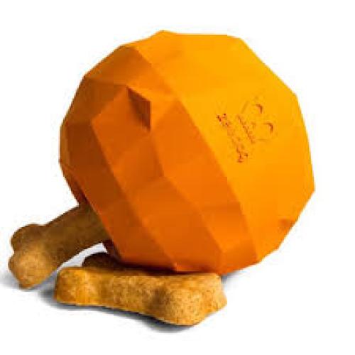 ZeeDog Super Orange Dog Toy