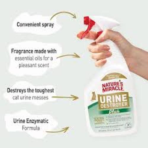 Nature's Miracle Urine Cat Destroyer Plus 32oz