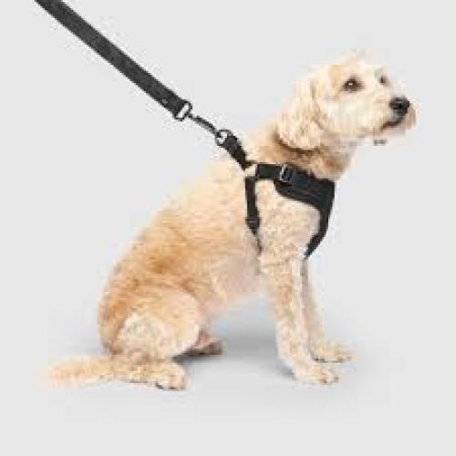 Canada Pooch Dog Harness Easy-On Black Medium