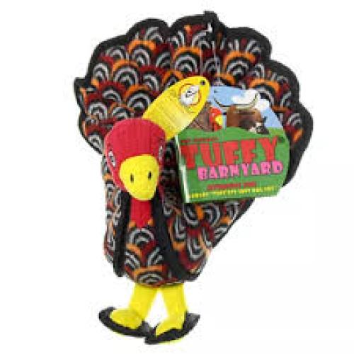 Tuffy Holiday Dog Toy Barnyard Turkey