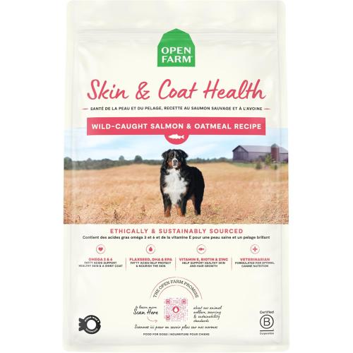 Open Farm Dry Dog Skin & Coat Health Salmon Oatmeal 4#