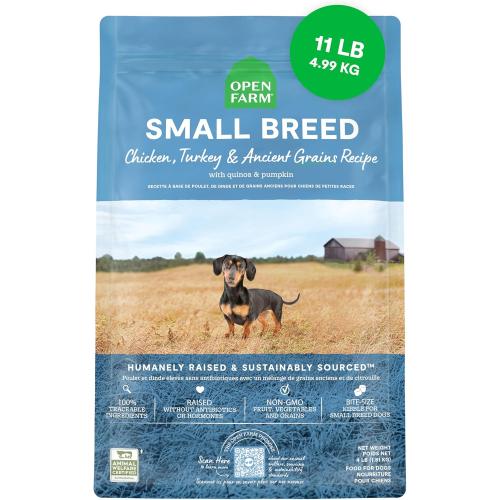 Open Farm Dry Dog Ancient Grain Small Breed Chicken & Turkey 11#