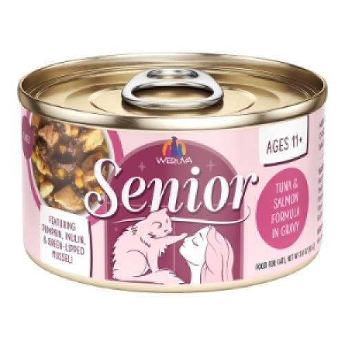 Weruva Wet Cat Can Senior Tuna Salmon Shreds 3oz