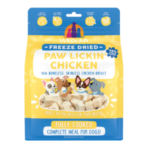Weruva Freeze-Dried Dog Paw Lickin' Chicken 5.5oz