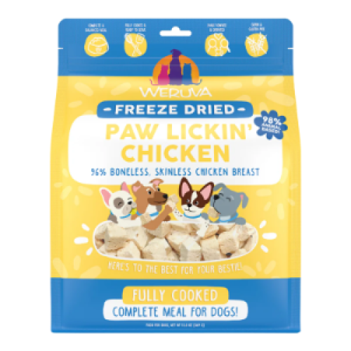 Weruva Freeze-Dried Dog Paw Lickin' Chicken 13oz