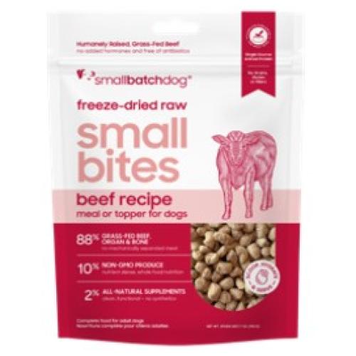 Smallbatch Freeze-Dried Dog Beef Small Bites 7oz