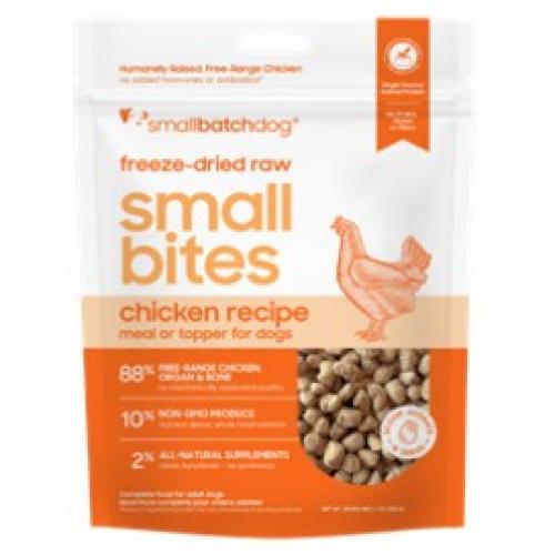Smallbatch Freeze-Dried Dog Chicken Small Bites 7oz