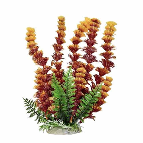 Aquatop Aquarium Decor Cabomba Plant Fire 12"