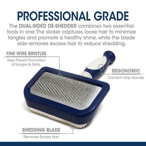 Four Paws Dog Grooming Dual Sided Deshedder
