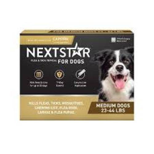 Nextstar Dog Flea Meds Brown Box 23-44# 3pk