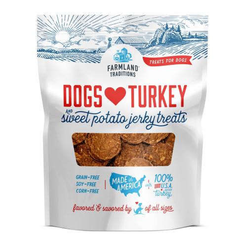 Farmland Dog Treat Beef Turkey 6oz