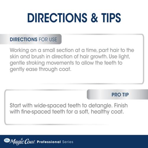 Four Paws Magic Coat Dog Grooming Non-Slip Comb