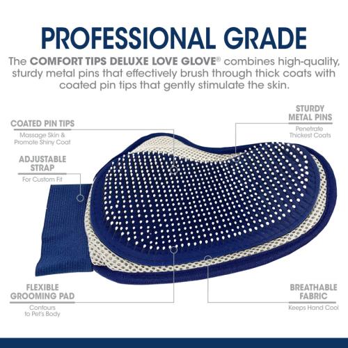 Four Paws Magic Coat Grooming Deluxe Comfort Tips Glove