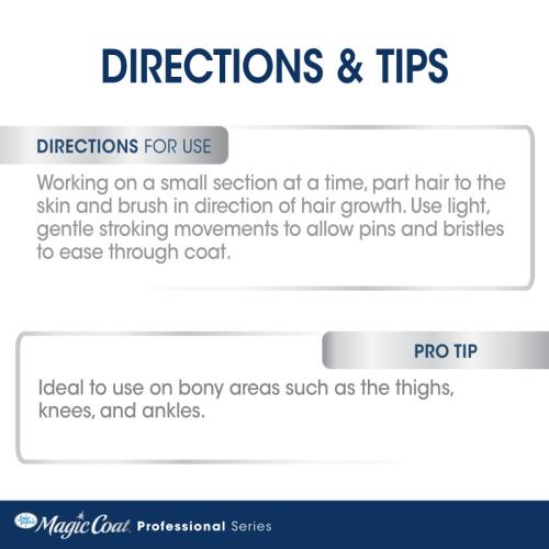 Four Paws Magic Coat Grooming Flex Contour Pin and Bristle Brush