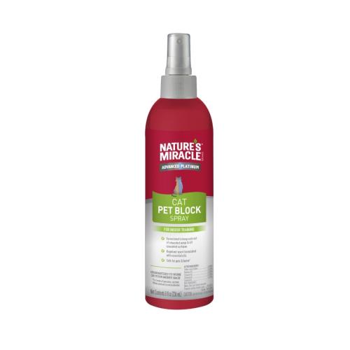Nature's Miracle Cat Pet Block Spray 8oz
