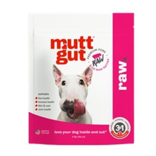 Mutt Gut Frozen Dog Raw Microbiome Pork 6#