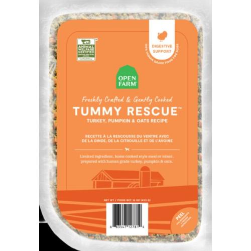 Open Farm Frozen Dog Gently Cooked Tummy Rescue 16oz
