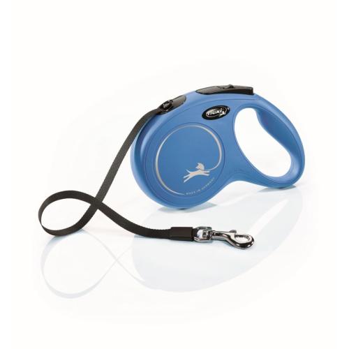 Flexi Dog Leash Retractable Blue Medium