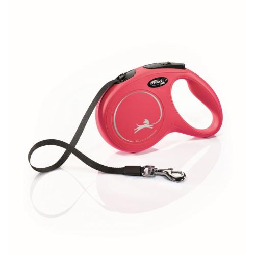Flexi Dog Leash Retractable Red Medium