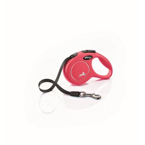Flexi Dog Leash Retractable Red Extra Small