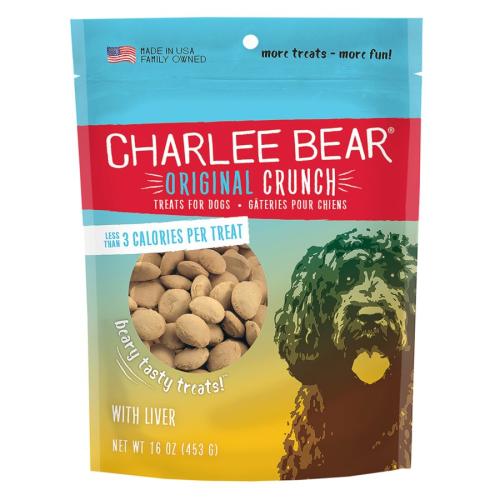 Charlee Bear Dog Treat Original Chicken Liver 16oz