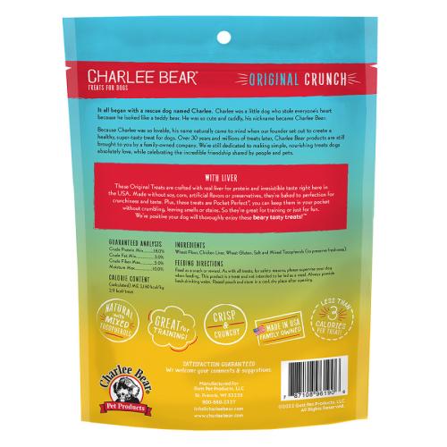 Charlee Bear Dog Treat Original Chicken Liver 16oz