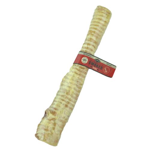 Barkworthies Dog Treat Smoked Trachea 12"