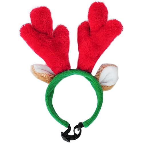 ZippyPaws Dog Clothing Holiday Antlers Small