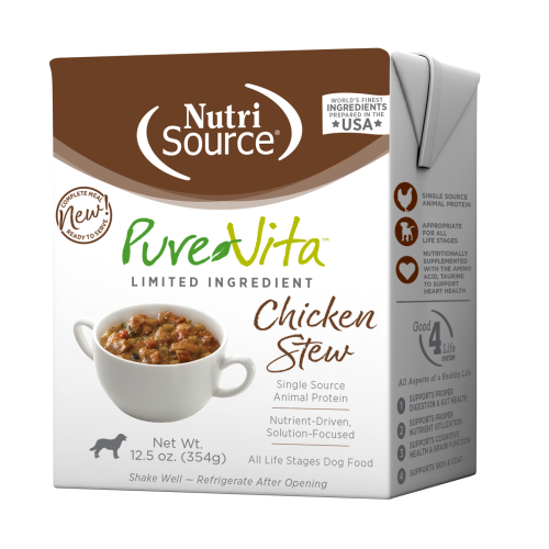 Pure Vita Wet Dog Tetra Chicken Stew 12.5oz