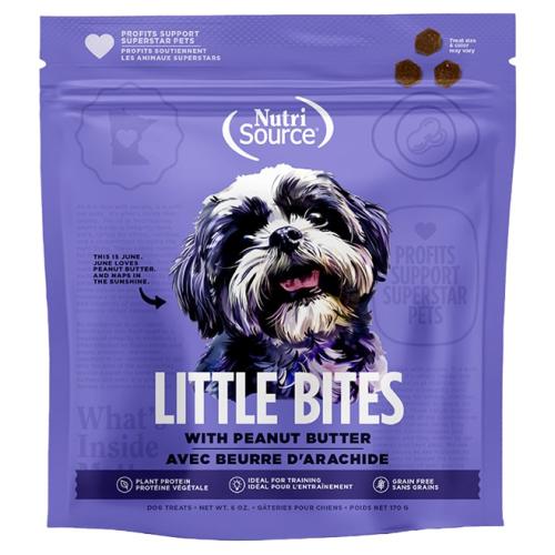 Nutrisource Dog Treat Little Bites Turkey 6oz
