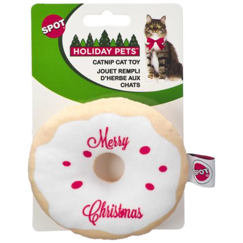 Spot Cat Toy Holiday Glazed Donut