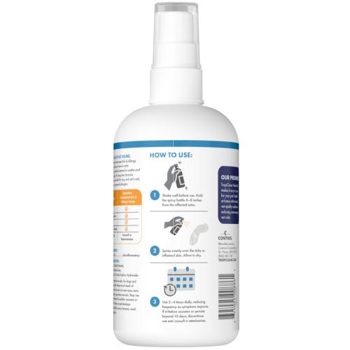 TropiClean HomeVet Pet Med Medicated Itch & Allergy Spray 8oz