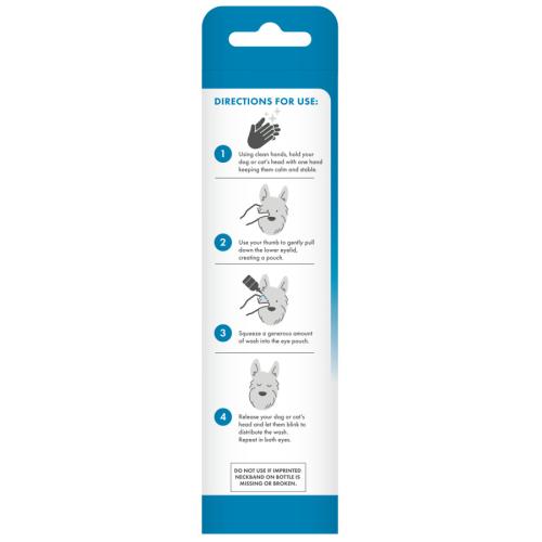 TropiClean HomeVet Pet Med Soothing Eye Wash 4oz