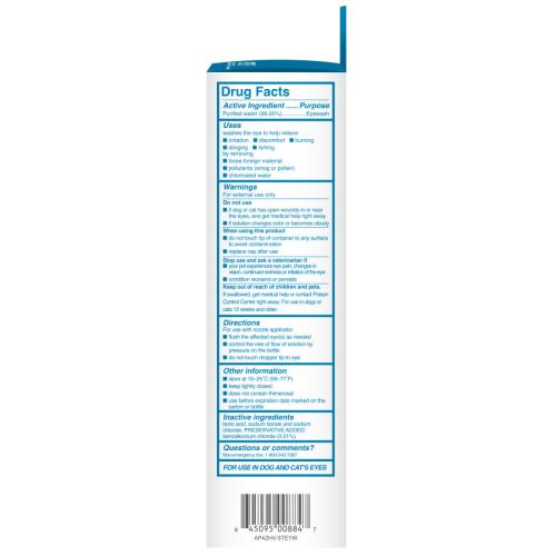 TropiClean HomeVet Pet Med Soothing Eye Wash 4oz