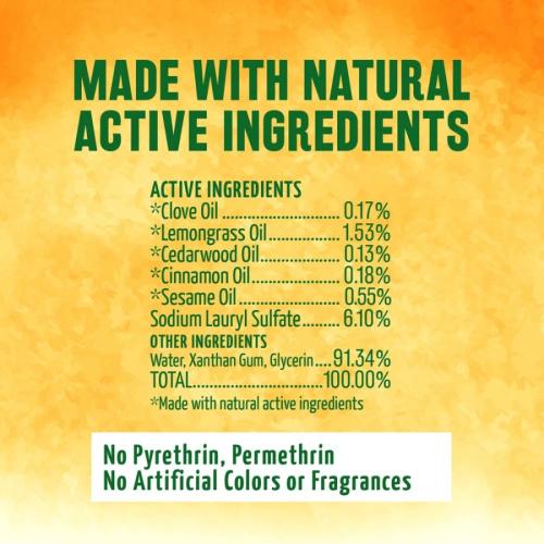 TropiClean Dog Shampoo Maximum Strength Flea & Tick 20oz