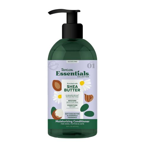 TropiClean Essentials Pet Conditioner Shea Butter 16oz