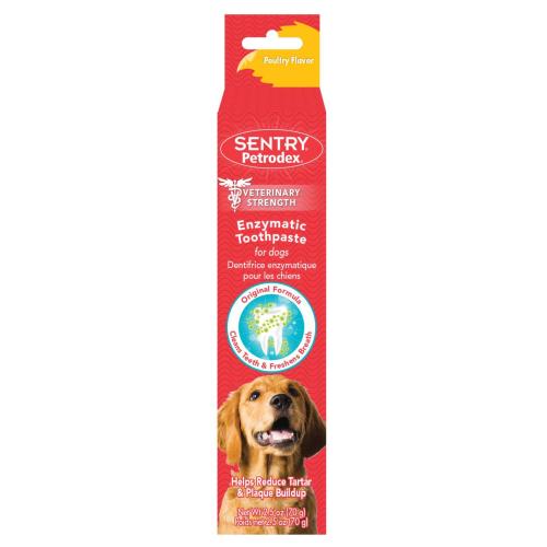 Sentry Petrodex Dog Dental Enzymatic Toothpaste Poultry 2.5oz