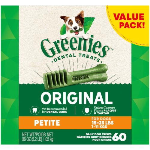 Greenies Dog Treat Original Petite 36oz