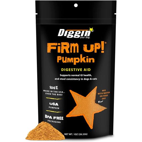 Diggin Your Dog Supplement Firm Up Pumpkin 1oz